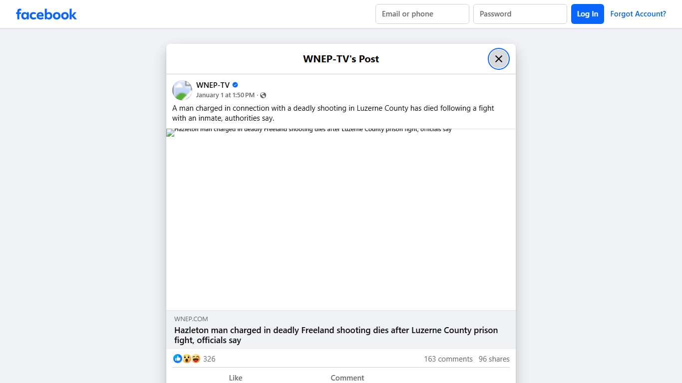 WNEP-TV - A man charged in connection with a deadly... | Facebook
